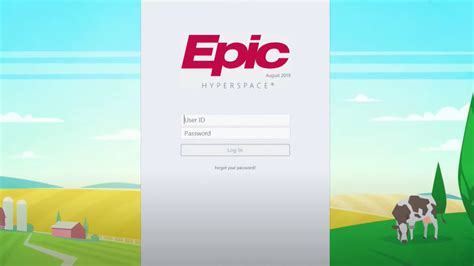 The <strong>Epic Hyperspace Login</strong> Department window displays. . Epic hyperspace login